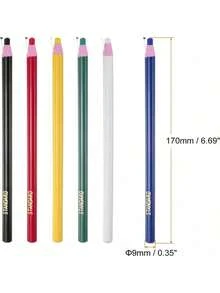 EDCUEBE7 6/12pcs Sewing Marking Pencils, No-Cut Sewing Fabric Pencils, Tailor Marking And Tracing Tools, Sewing Accessories Set (Random Color) - No Reduction - View 9