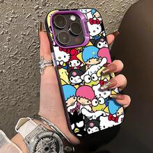 SANRIO Phone Case - Phone Case Designed With  Characters, Suitable For Including The Latest Ones, Featuring A Shockproof Matte End For 17/16/15/14/13/12/11 - 混合顏色 2 - 查看 6