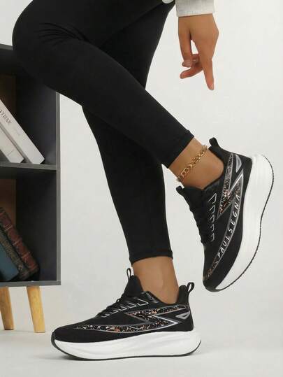 Jifffly 2026春秋新款女士透气网面运动鞋，轻便舒适减震跑步鞋，休闲旅行鞋