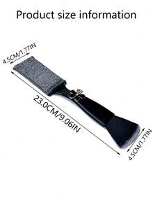 1个黑色水钻花朵双头汽车清洁刷 - 清潔刷 - 查看 4