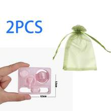 一套2个3D打印4合1指尖减压玩具，无限推拉玩具，魔方益智玩具，多功能减压垫 - 彩色 - 查看 13