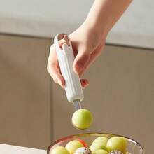 Muỗng múc trái cây bằng thép không gỉ, muỗng múc kem, dụng cụ múc dưa hấu, muỗng tráng miệng, dụng cụ múc dưa. - Nhiều màu - Xem 2