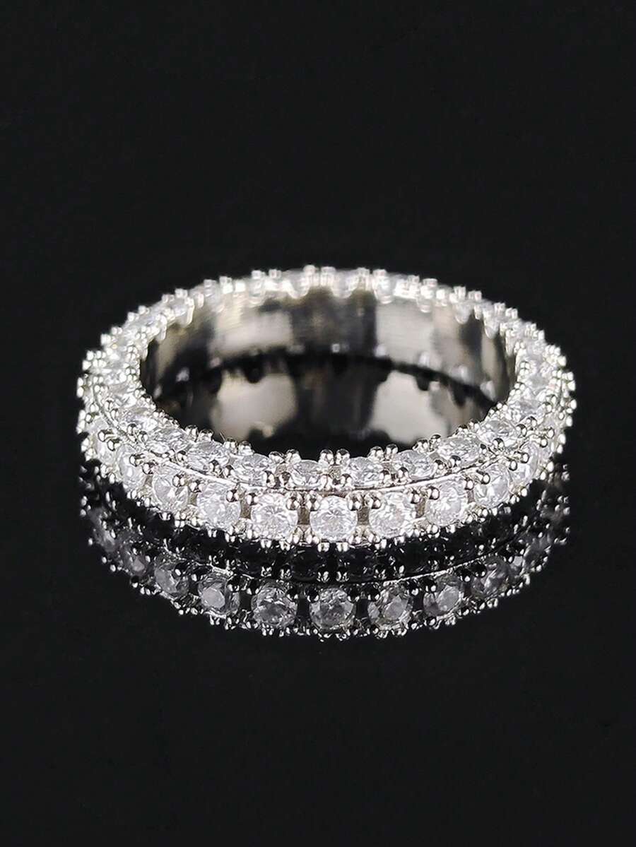 MOONSO 1pc Luxury Elegant Starry Sky Design Women's Ring R7958