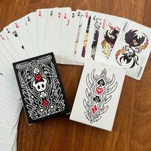 空洞骑士主题黑白卡牌，桌面扑克牌游戏 - 彩色 - 查看 6