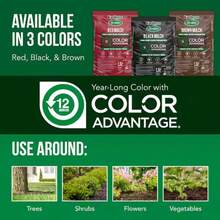 1.5 Cu. Ft. Brown Wood Shredded Bagged Mulch - Brown - 查看 9
