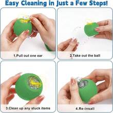 1 quả bóng đồ chơi cho mèo có dây kéo đuôi, bóng lăn thông minh, đồ chơi tự lăn cho thú cưng, bóng nhảy tương tác cho mèo, đồ chơi trêu chọc mèo tự động, đồ chơi cho chó nhỏ, đồ chơi vận động cho thú cưng, hoạt động cho mèo - Xem 9