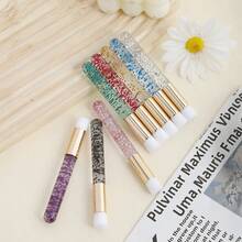 5支/10支装睫毛嫁接清洁刷、鼻毛修剪器、眉刷、睫毛清洁刷、洗发清洁刷 - 彩色 - 查看 4