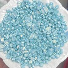 混合亚克力珠、金色珠子、棉珠、巴洛克风格珍贵珠子、手工散珠、珠宝、DIY配件 - 彩色 - 查看 12