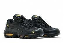 Nike Corteiz X Nike Air Max 95 SP 'Honey Blacks' (Unisex) Black/Black/Tour Yellow FB2709-003 Summer New - 黑色 - 查看 8