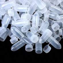 100/50/20/5pcs Sample Bottles, Test Tube Mini Bottles, Storage Containers, Translucent Mini Q Caps, Small Mini Cosmetics Containers For Nail, Jewelry, Foundation Make-Up And Lipstick - View 4
