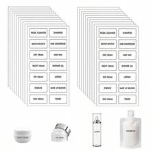 280pcs Waterproof Bottle Labels - Clear Small For Cosmetic Bathroom Beauty Skincare Travel Toiletries Stickers - Thông thoáng - Xem 8