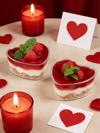 5/10pcs Transparent Dessert Boxes, Suitable For Cooked Food, Grease-Proof Kraft Paper, White/Pink Kraft Paper Baking Food Boxes, Perfect For Holding Cookies, Macarons, Cakes, Sandwiches, Ideal For Weddings, Parties And Special Occasions