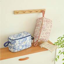 复古油画图案尿布包婴儿车收纳袋，绗缝婴儿包换尿布包，适合新生男婴女婴，旅行收纳包婴儿车包，带婴儿车挂带，爸爸妈妈必备，婴儿用品，母亲节礼物 - 彩色 - 查看 2