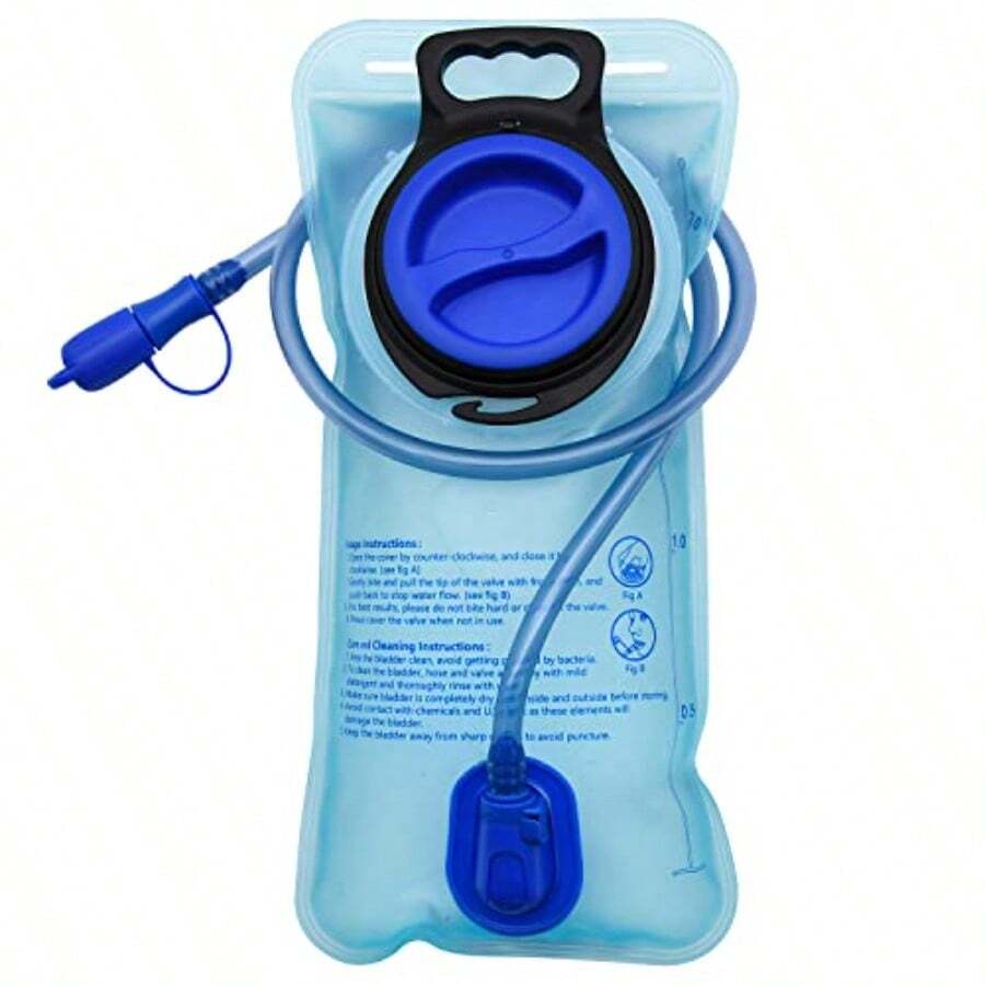 1.5L/2L/2.5L/3L Hydration Bladder Large Opening Water Storage Bladder Bag For Cycling Hiking Camping - 2公升裝 1包 - 查看 1