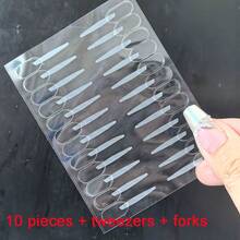 240Patches Double Eyelid Stickers With Handle Auxiliary Positioning Natural Invisible Long-Lasting Shaping Big Eyes - Nude - View 12