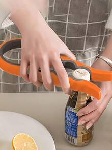 2pcs Can Opener & Bottle Opener Set, Suitable For People With Weak Hands, Multi-Function Manual Jar Opener Easily Removes Lids, Non-Slip Handle, Convenient For Users With Less Strength, Effort-Saving Kitchen Tool - View 4