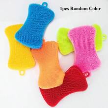 硅胶洗碗刷、锅刷、清洁海绵、果蔬清洁工具、厨房清洁用品 - 多色 - 查看 19