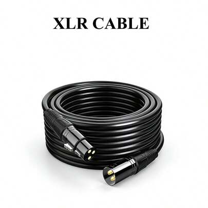 XLR音频线、声卡、XLR平衡麦克风、调音台、音箱、舞台灯光、麦克风线