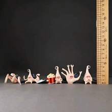 5件套电影周边寄生虫怪物昆虫寄生生物海洋孢子娃娃手办手机挂件 - 彩色 - 查看 5