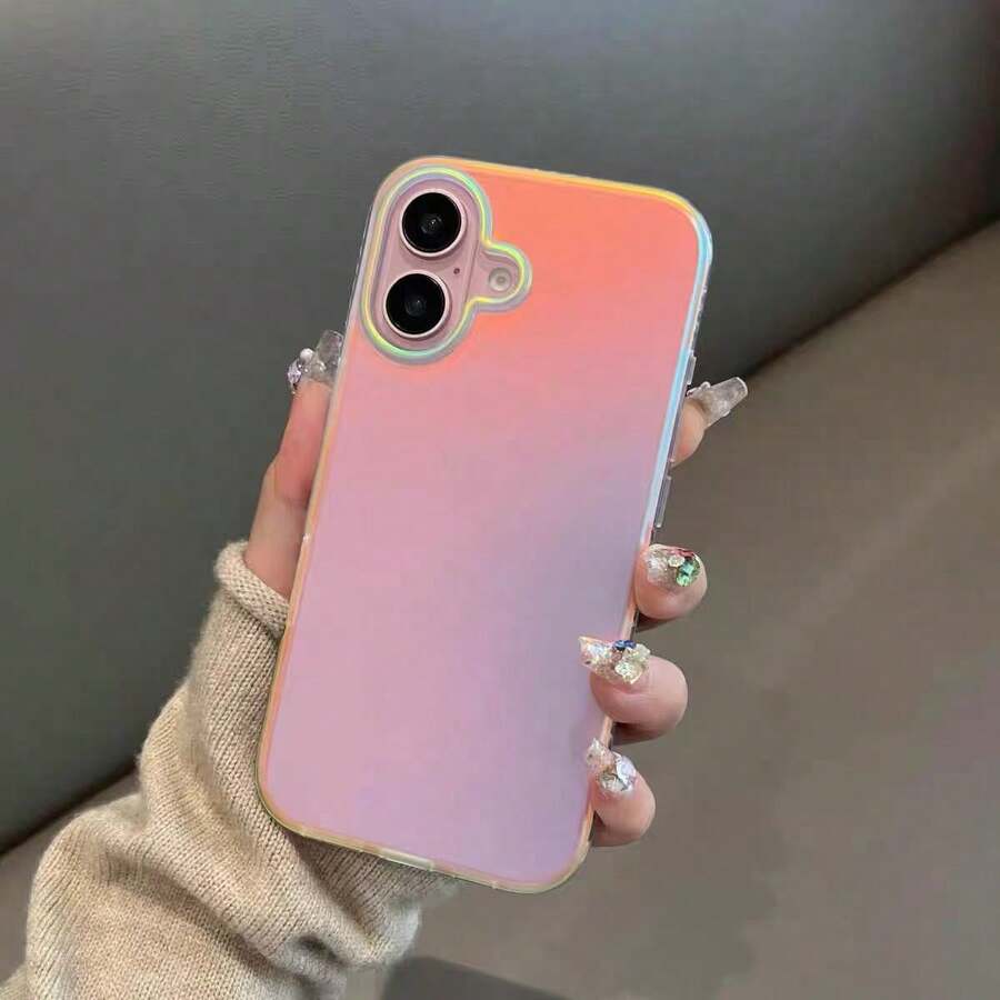 1 ốp lưng điện thoại INS mờ gradient laser tương thích với iPhone 17 Air 16 15 14 13 13 11/Pro Max/Plus, chống sốc và chống rơi vỡ.