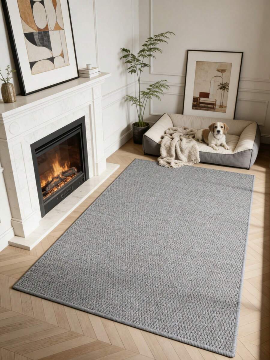 1 件灰色仿剑麻宠物垫，猫抓垫，猫床垫，猫抓板，猫砂垫，狗床垫，宠物喂食垫，适用于猫/狗床，爬行垫，睡眠垫，多功能宠物降温垫，宠物友好，耐用，防滑，易于清洁，乔迁礼物 - 灰色 - 查看 1