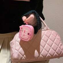 Pink Lovely Earphone Soft Little Mirror Wireless Earphone Protective Cover Compatible With 1/2/Pro/3/Pro (2nd Generation) - Pink - View 3