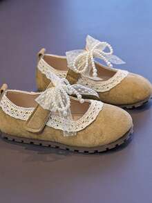 2026 Bestselling Bosibo Lace Woven Adjustable Hook And Loop & Ivory Patterned Sole - Khaki - View 1