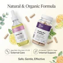 Feminine Balance & Gut Health Duo – Renew Her Herbal Oil + Probiotic Capsules |   Support PH Balance, Digestive Health & Daily Intimate Care |   Feel Fresh & Confident, Best Value Bundle - Viên nang men vi sinh Healthy Box (1 gói) - Xem 1