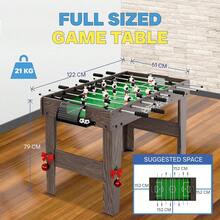 Home Folding Foosball Table - Brown Foldable - View 10