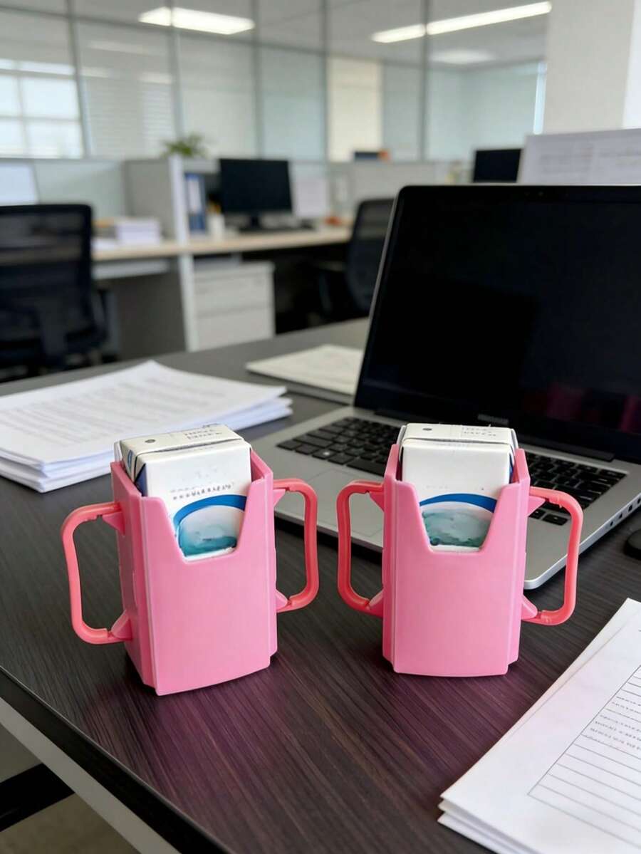 Milk Cup Anti-Spill Sleeve, Boxed Milk Anti-Leakage Protective Cover, Portable Milk Drinking Gadget For Students