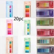 4000张索引贴纸 - 20组，每组200张。办公用品标签纸 - 学校用品 - 新学期 - 卫生纸 - 新型不干胶纸 / 每包200张。彩色便签纸，透明标签，索引。办公用品标签纸 - 学校学习用品。注意 - 新学期必备物品。/ 4000张办公用品索引标签。办公用品标签纸 - 学校学习用品。返校季注意事项。/ 办公与学习 - 均碼 - 查看 17
