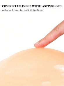 Reusable Silicone Invisible Breast Lift Tape, A-G Cup, Suitable For Small And Large Bust, Spaghetti Strap, Breast Lift And Support, Waterproof Adhesive Bra Lift, Applicable For Lingerie, Strapless Dresses, Sleepwear, Swimwear, Bikini - Multicolor - View 4