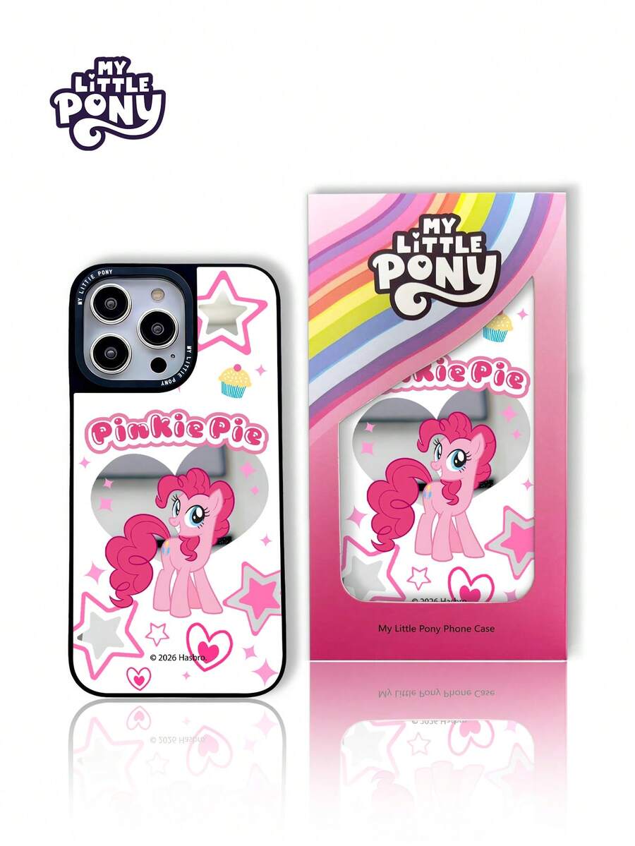 Hasbro MY LITTLE PONY Ốp điện thoại tráng gương chính hãng, ốp điện thoại hoạt hình nữ tính, ốp điện thoại quà tặng ngày lễ, đóng hộp, tương thích với Apple iPhone 17, 17 Air, 17 Pro, 17 Pro Max, 11, 12, 13, 14, 15, 16 Pro, 16 Pro Max, 14 Plus, 15 Plus, 16 Plus, 15 Pro Max, 16 Pro, 16 Pro Max - Nhiều màu - Xem 1