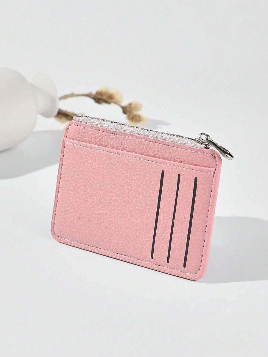 男女通用超薄卡包钱包 - 极简主义前置口袋卡套，带RFID屏蔽功能，多层设计，轻巧便携（6个卡槽）