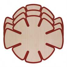 Silicone Baking Mat, Flower-Shaped Non-Stick Bread Mat, Suitable For Home Baking And Sourdough Bread Making - Multicolor - View 16