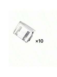 10 chiếc kẹp gấu quần điều chỉnh được, không cần may vá để rút ngắn chiều dài quần, thiết kế mép cuộn giúp tránh bị kéo lê. - Nhiều màu - Xem 13