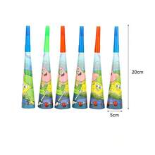 SpongeBob SquarePants 10个/套主题派对礼品袋，趣味桌布，可爱卡通糖果袋，派对和节日生日装饰袋，派对用品，采用卡通人物图案 - 可爱的派对礼品袋，适合生日活动、庆祝活动，非常适合粉丝、返校季、婚礼季，是为任何场合增添乐趣的完美礼物。 - 彩色 - 查看 7