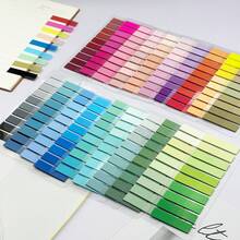 20/6/1 Pack, Each Contains 4,000 Pet Combination Stickers. Gradient Colors, Macaron And Exquisite Color Schemes. Flat Cards, Reusable. Can Be Used As Reading Record Labels And Index Stickers. /1 Pack/6 Pack Gradient Multi-Color Mixed Index Stickers, Each Card Has 200 Stickers. Vibrant Colors, Suitable For File Classification, Notebook Marking And Page Annotation In Office And Study, Office And Study Supplies/Labels And Index/Folder Guide Labels - one-size - View 11