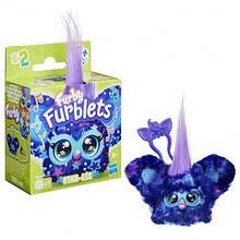Furby Furblets Bub- 迷你朋友，45 种以上音效和音乐，只会说 Furbish 语，电子毛绒玩具，粉色和白色，返校礼物，适合 6 岁及以上儿童 - 彩色 - 查看 16