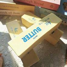 新品热销超柔软慢回弹Hachimi巨型黄油棒慢回弹挤压玩具，青少年减压玩具，旅行玩具，课堂解压玩具，迷你小玩意，洗澡玩具，圣诞文具，压力球，礼物 - 情人节，新年，生日，圣诞节，万圣节，完美礼物 - 彩色 - 查看 2