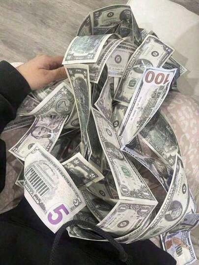 300pc Props Coins, Realistic $20 Replica, Suitable For Movie Video Shooting, Board Games, Magic, Birthday Wedding Party Decoration Atmosphere, Party Game Event Props, Ideal Gift For Halloween, Christmas, Thanksgiving Holidaysbirthdagift-Gift-Holiday