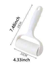 1个白色手持式粘毛滚筒清洁器 - 一套 - 查看 8