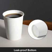 Ly giấy dùng một lần 1/10/20/50/90/9 oz, ly cà phê, ly đồ uống, ly trà, chịu nhiệt, bền và hợp vệ sinh, thích hợp cho tiệc sinh nhật, nhà hàng, văn phòng, hội họp, khách sạn, Giáng sinh, Ngày của Mẹ, họp mặt gia đình, dã ngoại. - Nhiều màu - Xem 4