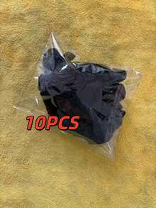 100pcs Black Disposable Nitrile Rubber PVC Gloves, Thick, Waterproof, Oil-Resistant, Suitable For Baking, Beauty, Tattoo, Multi-Purpose Hand Protection - 100Pcs Black - View 14