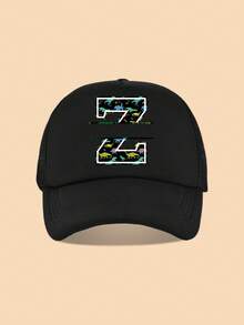 Mũ lưỡi trai lưới trẻ em in hình khủng long hoạt hình và 26 chữ cái, kiểu dáng thời trang, đa năng, thích hợp làm quà tặng, cho bé trai sử dụng hàng ngày, đi du lịch, cắm trại, leo núi. - màu đen - Xem 16