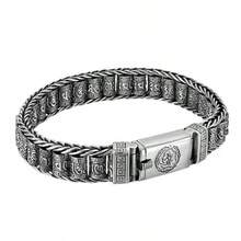 1 chiếc vòng tay khắc câu thần chú sáu chữ thời trang, đa năng và thanh lịch. - E001 - Xem 6