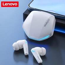 Lenovo GM2 PRO Bluetooth Earphones, Semi-In-Ear, Wireless, Noise Cancelling, Smart, Bluetooth 5.3, LED Light, Touch Control - View 9