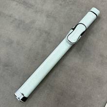 PU材質撞球桿收納包，雙隔層設計適用1/2支球桿，不對稱石紋圖案，5色可選 - 薄荷藍 - 查看 8