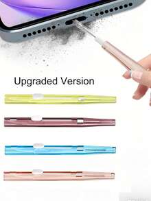 Charging Port & Phone Cleaning Kit, Includes Mini Anti-Clogging Brush And Dual-Head Hook Cleaning Tools. Suitable For Smartphones, Tablets, Earphones And Charging Ports. Compact And Portable Device Maintenance Set. - A - View 10
