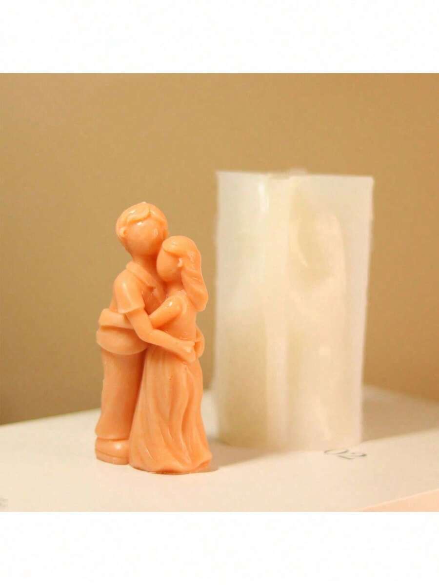 拥抱男孩女孩 DIY 手工香氛石膏多功能硅胶模具 - 情侶 - 查看 1